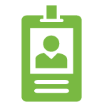 green icon badge